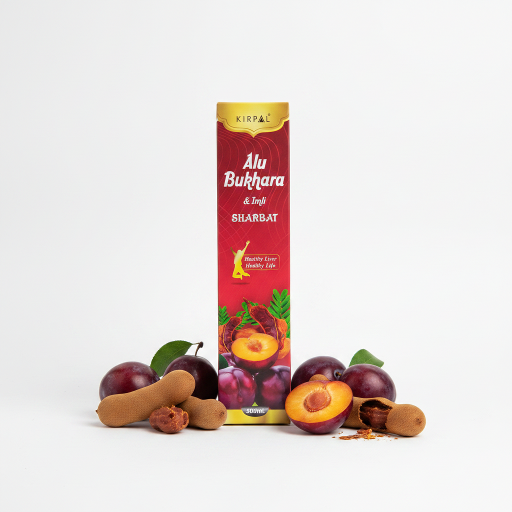 Kirpal Alu Bukhara Imli Sharbat professional product photo