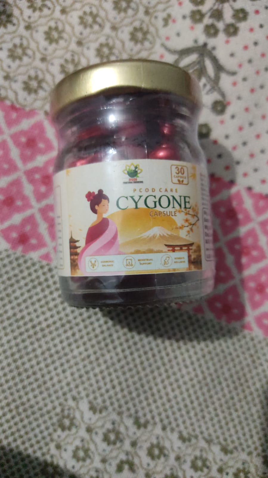 Cygone Blood Care Capsule front view